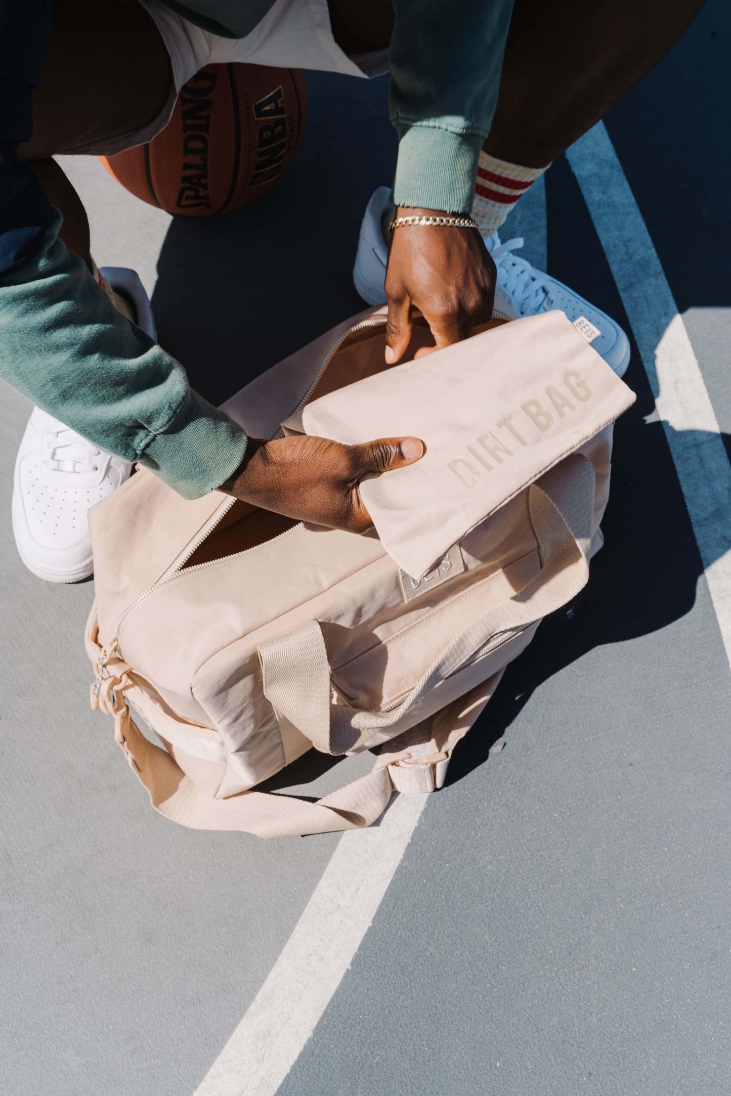 Resale The Sport Duffle in Beige