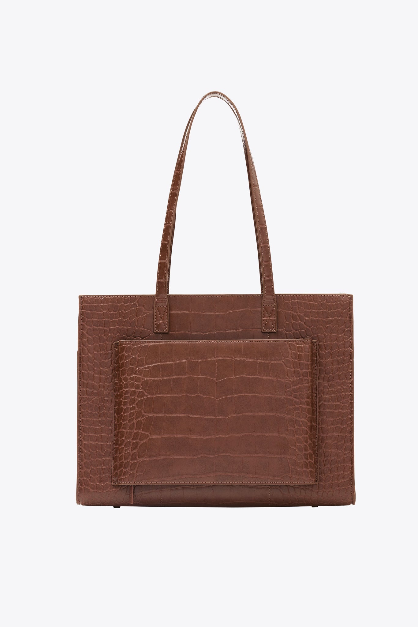 Resale The Work Tote in Maple Croc