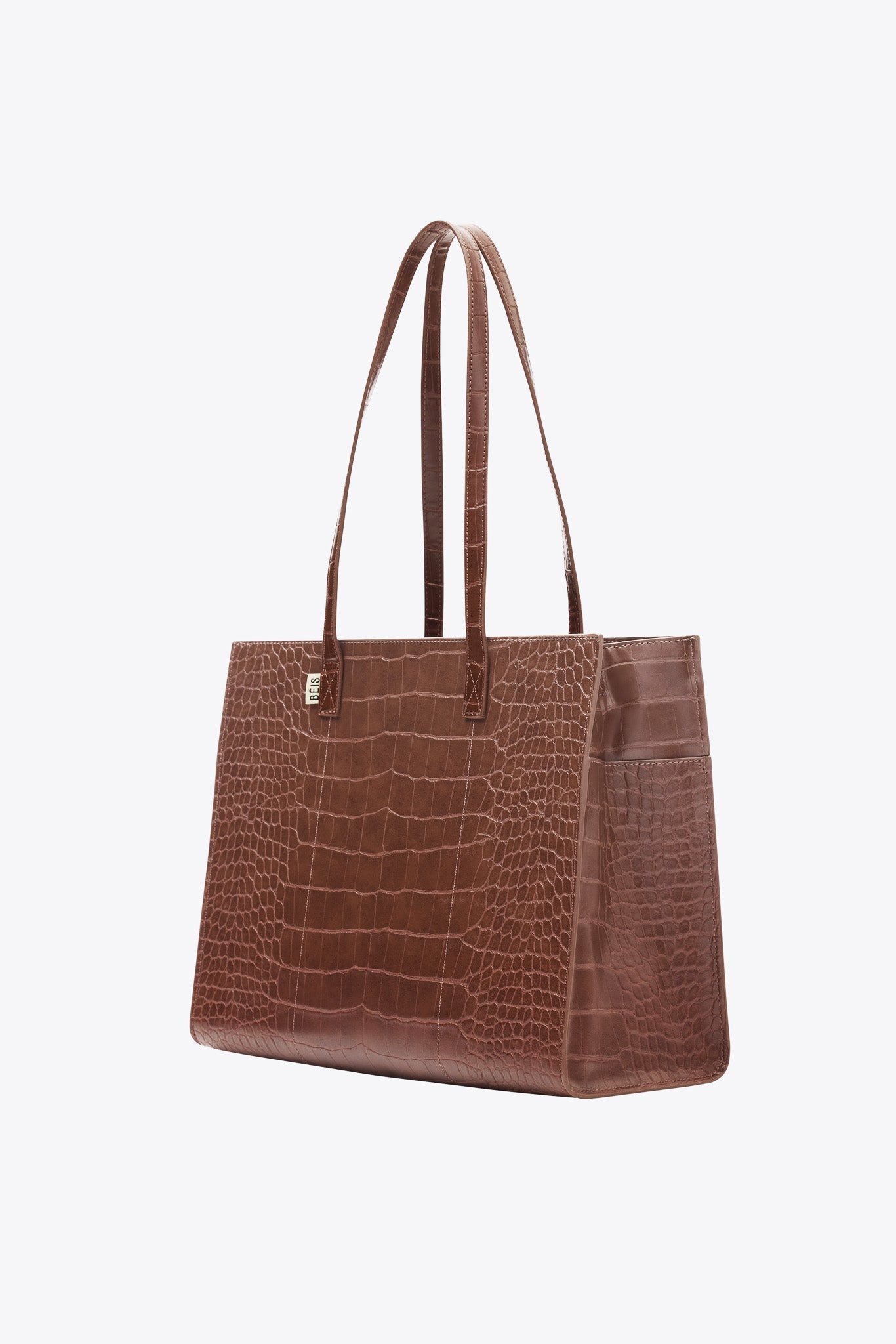 Resale The Work Tote in Maple Croc