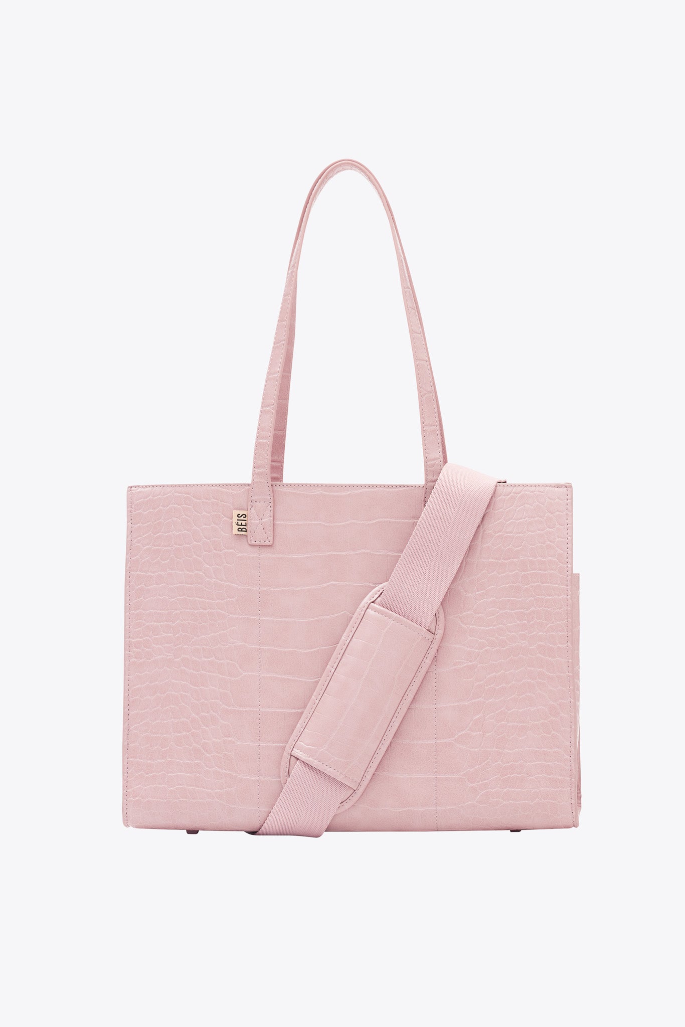 Resale The Work Tote in Atlas Pink Croc