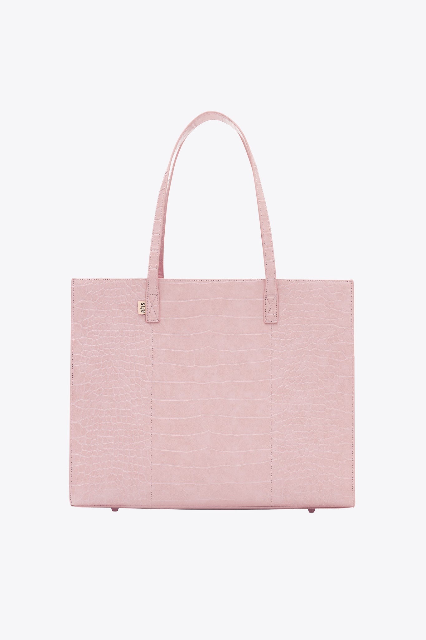 Resale The Large Work Tote in Atlas Pink Croc