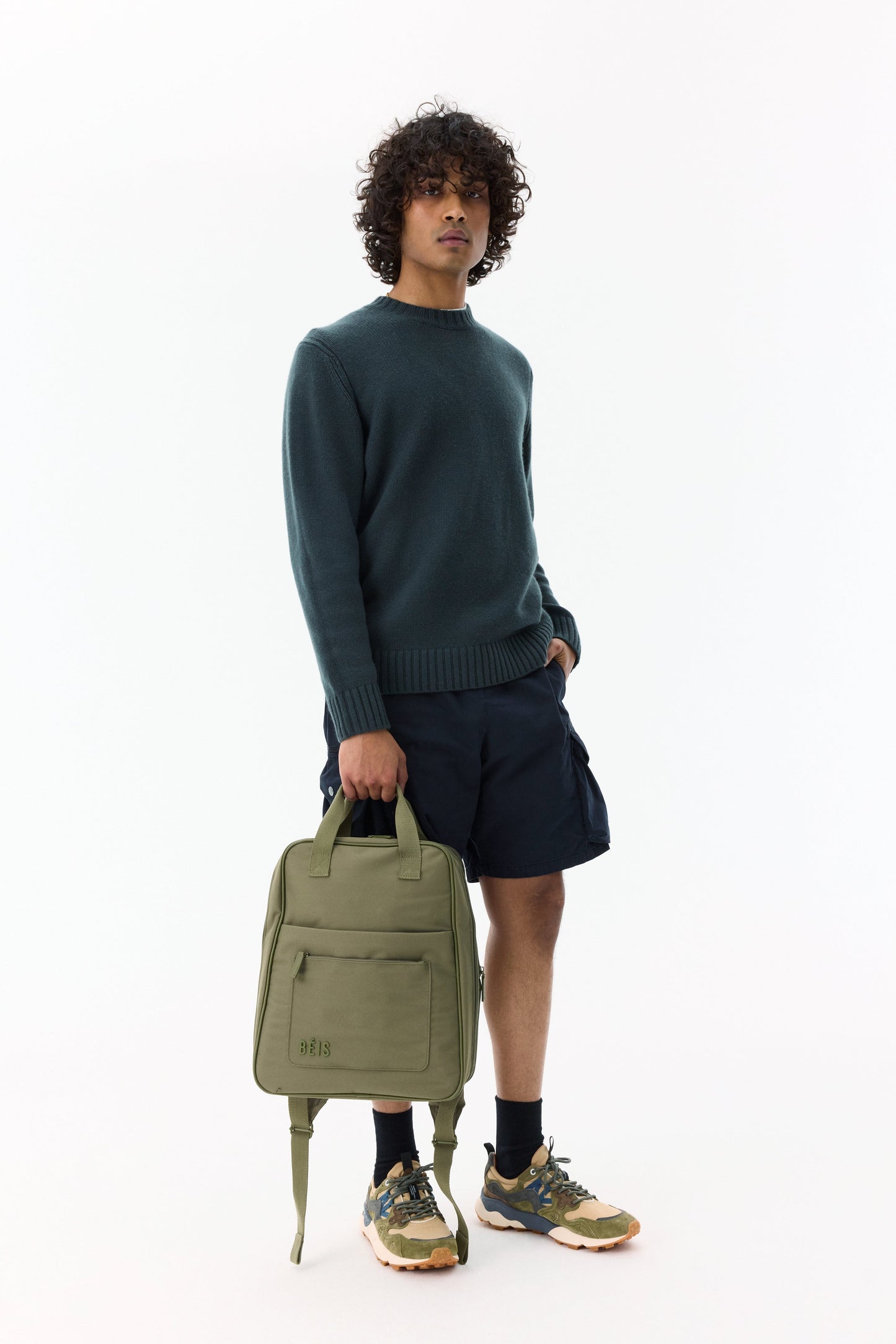 Resale The Expandable Backpack in Olive