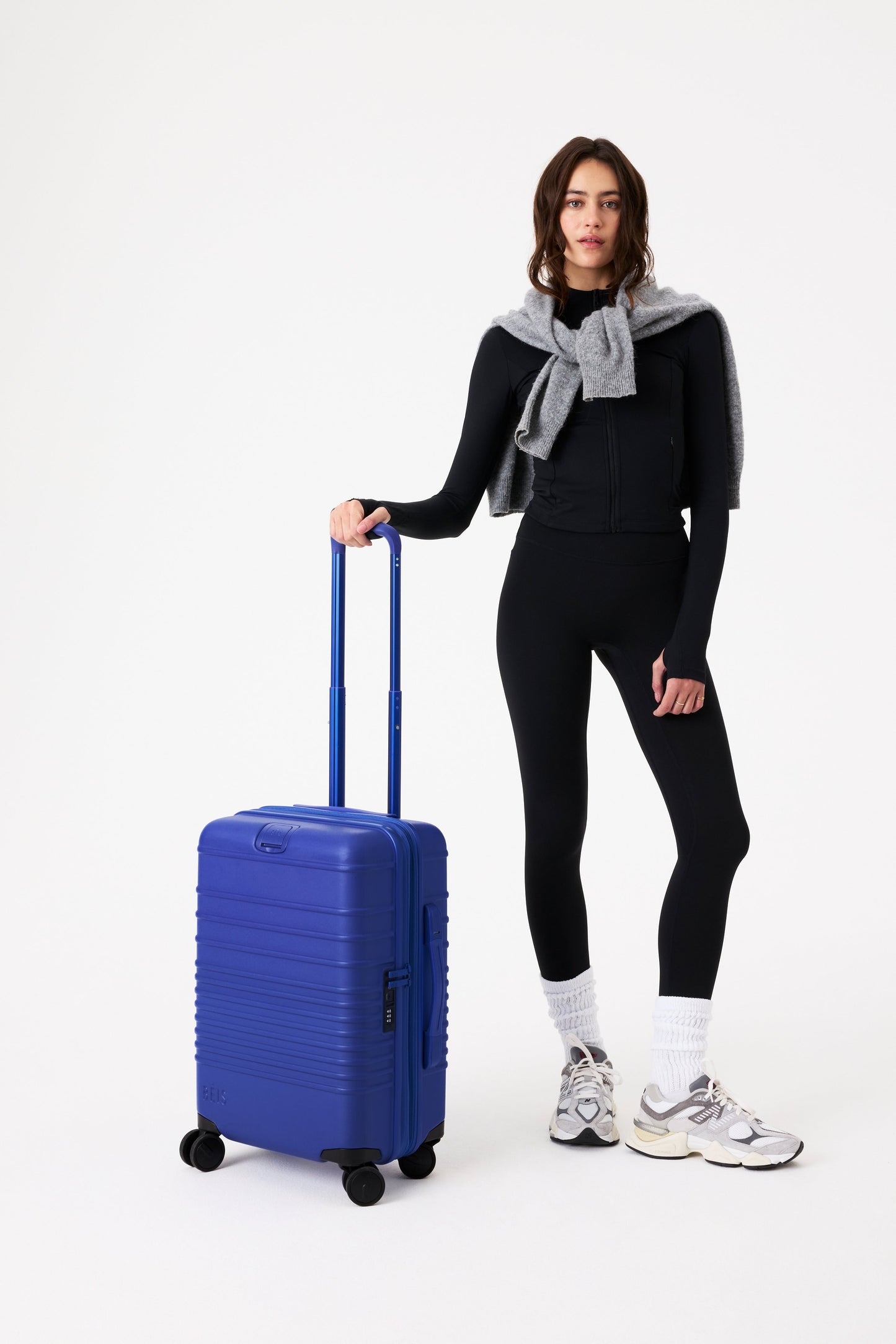 The Carry-On Roller in Cobalt Blue