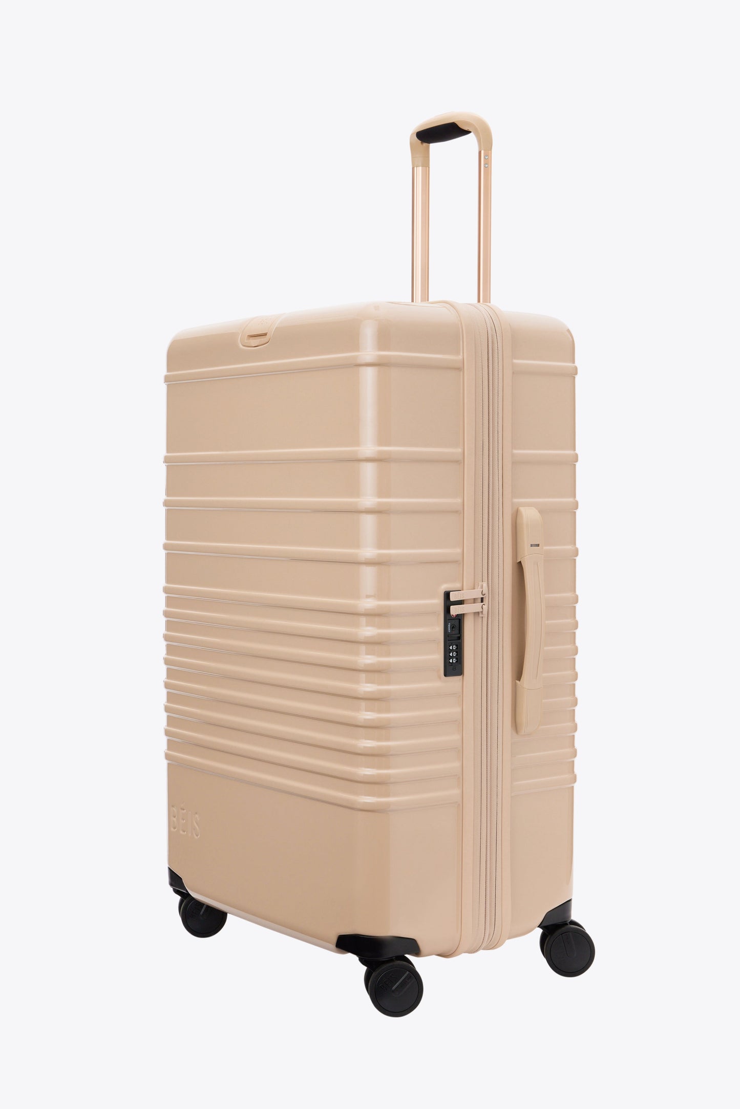 Resale The Large Check-In Roller in Glossy Beige