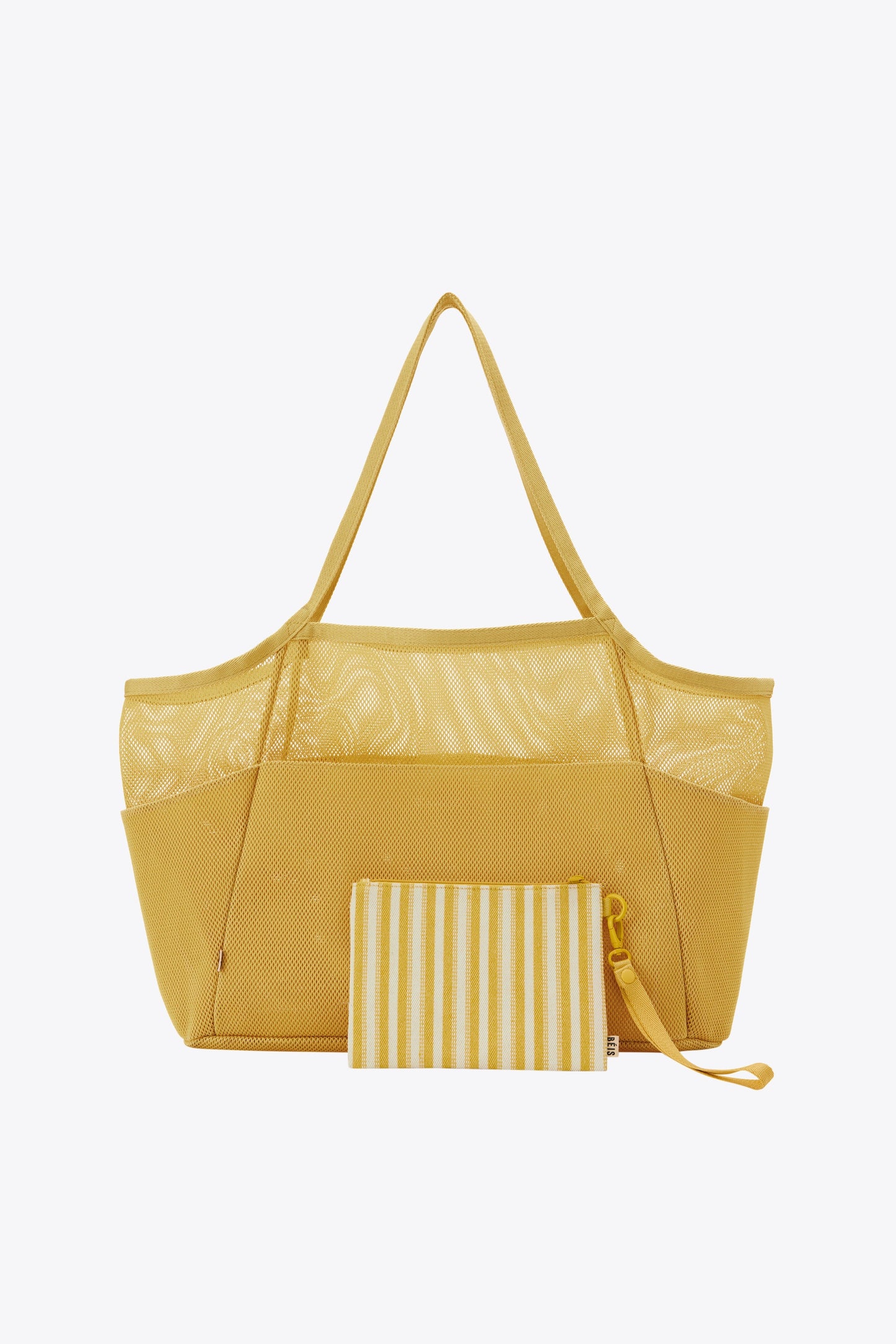 Resale The Mesh Beach Tote in Honey