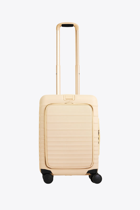 Resale The Front Pocket Carry-On Roller in Beige