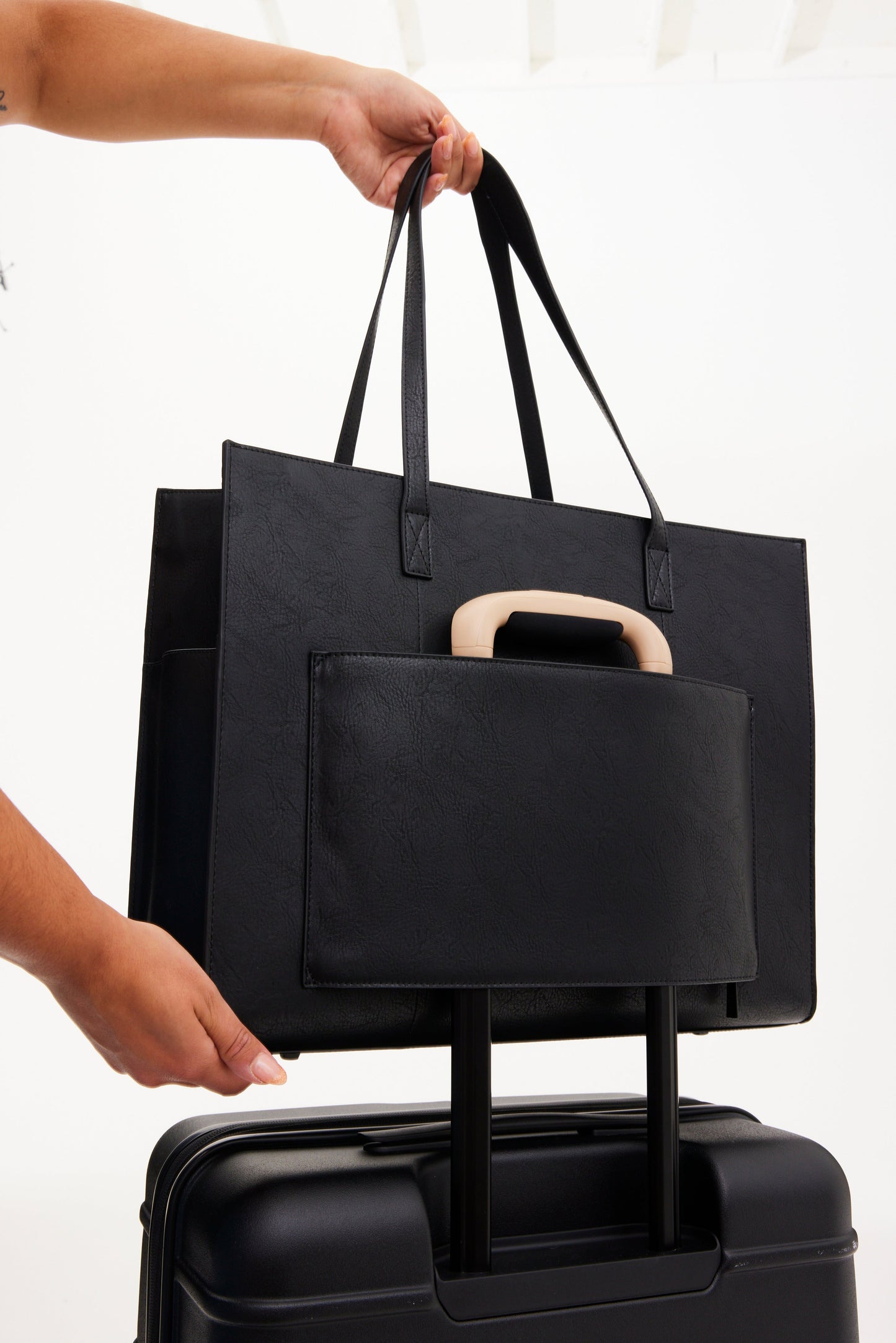 Resale The Large Work Tote in Black