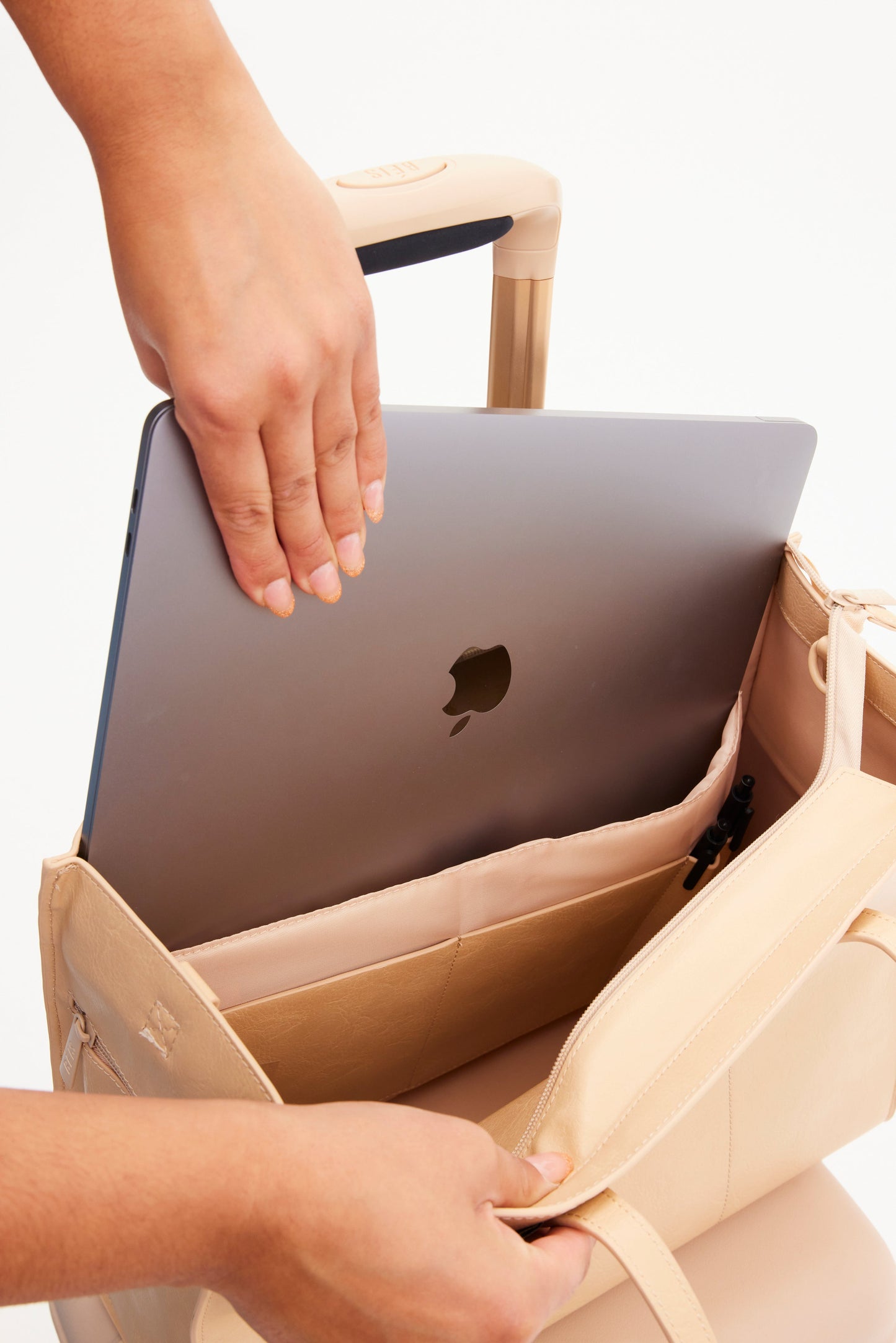 Resale The Work Tote in Beige