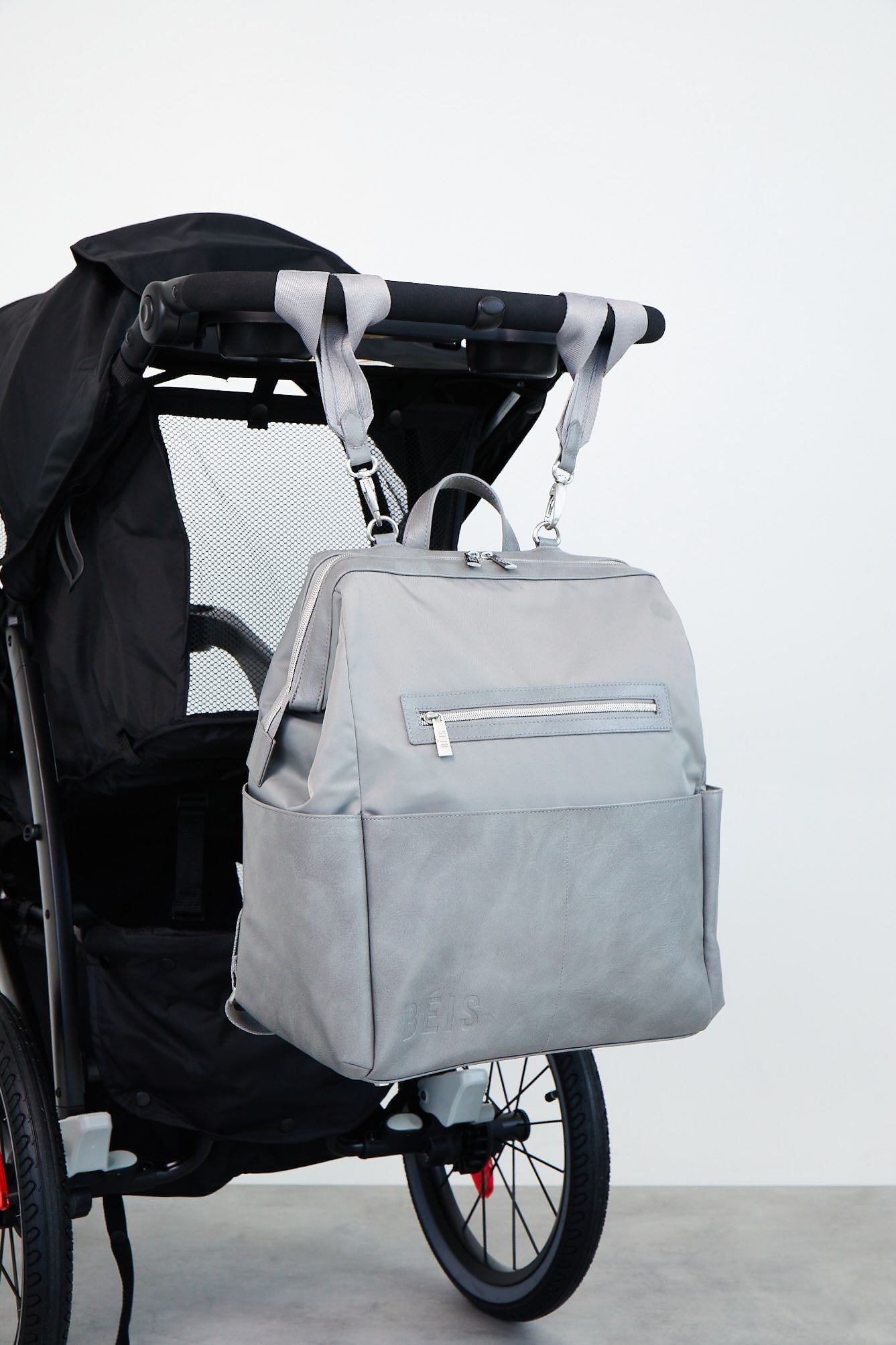 Resale The Backpack Diaper Bag in Grey