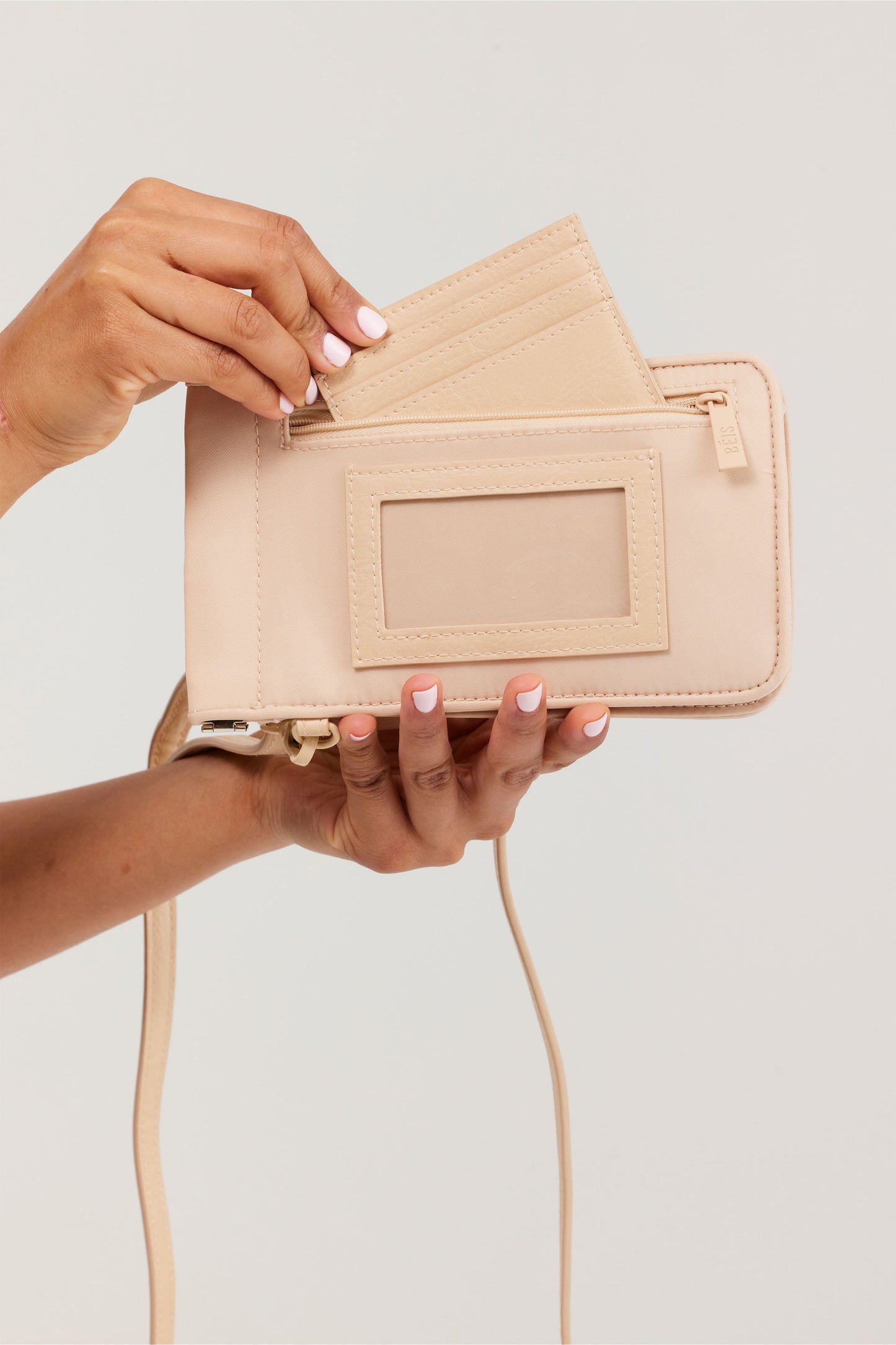 Resale The ID Crossbody Bag in Beige