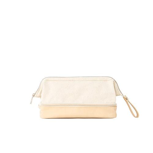 Resale The Dopp Kit in Beige